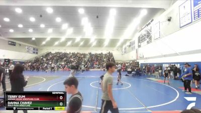 57 lbs Semifinal - Terry Eum, Savage House Wrestling Club vs Davina Chavez, Gold Rush Wrestling