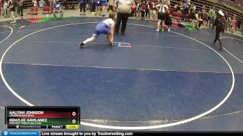 Quarterfinal - Kenzlee Gavilanez, Fremont Wrestling Club vs Aaliyah Johnson, Cimarron Bad Boys