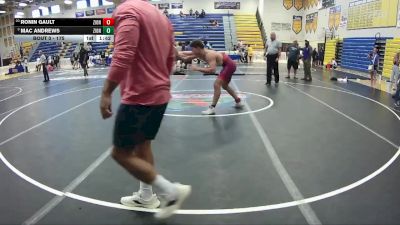 175 lbs 1st Place Match - Ronin Gault, LHP vs Mac Andrews, Wellington