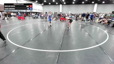 157 lbs Declan Koch, Wisconsin Red vs Kash Brown, Team North Dakota