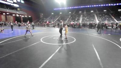 86 lbs Round Of 16 - Sonny Gonzalez, Pikes Peak Warriors vs Kaice Ruby, Touch Of Gold