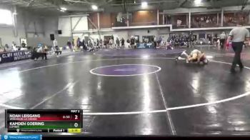 165 lbs Champ. Round 1 - Noah Leisgang, Wisconsin-La Crosse vs Kamden Goering, Luther