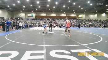 115 lbs Consi Of 16 #2 - Makiah Carter, Willits Grappling Pack vs Kamie Hawkins, Mayo Quanchi Judo And Wrestling