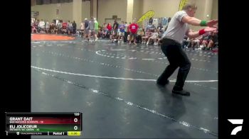 120 lbs Round 2 (6 Team) - Grant Dait, Bad Natured Rodents vs Eli Jolicoeur, Patriots WC Green