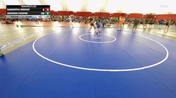 165 lbs Round 1 (10 Team) - Samantha Brekke, Cambridge-Isanti vs Addison Cooper, Cameron