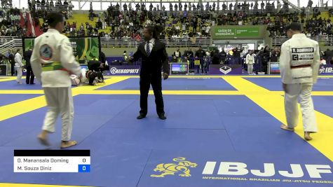 Dean Manansala Domingo vs Matheus Souza Diniz 2025 Kids Brasilieros