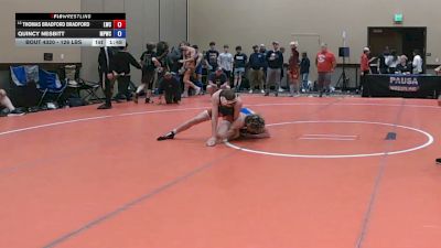 126 lbs Cons. Rd Of 32 - Thomas Bradford Bradford, Legend Wrestling Club vs Quincy Nesbitt, Maine Premier Wrestling Club