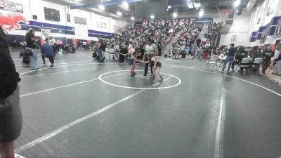47-51 lbs Round 2 - Ezlynn Correa, 951 Wrestling Club vs Devynee Cruz, Pounders WC