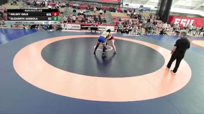 160 lbs Cons. Round 3 - Elizabeth Adebola, Misericordia vs Kelsey Gelb, Muhlenberg