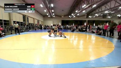 160 lbs Final - Alina Williams, MGW Coral Cuties vs Kimberly Munoz, Lady Assassins