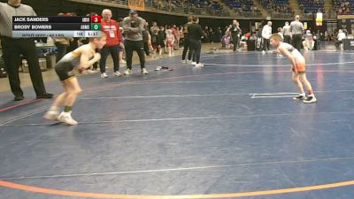 60 lbs Semifinal - Jack Sanders, Abington Heights vs Brody Bowers, Armstrong