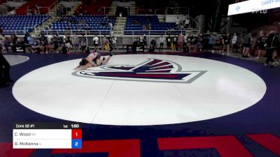 165 lbs Cons 32 #1 - Clark Wood, NV vs Brody McKenna, IL