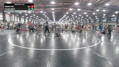 55 lbs Round 2 (10:45am Saturday) - Kylee Smith, Maryland Gold vs Ivanka Hill, Florida Elite