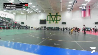 120 lbs Cons. Round 4 - Elias Rodriguez, La Habra vs Carlos Alfaro, Sonora