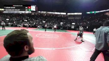 100 lbs 3rd Place Match - Maximilian Holley, AWRA vs Logan Shaw, MVL1