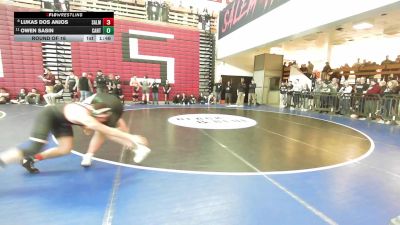 215 lbs Round Of 16 - Lukas Dos Anjos, Salem vs Owen Sasin, Canton