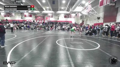 150 lbs Cons. Round 1 - Cole Buchser, Leigh vs Noah Zerarka, Gunn