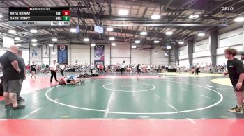 132 lbs Rr Rnd 1 - Arya Rawat, 84 Athletes Red vs Gage GOETZ, MAGA RTC