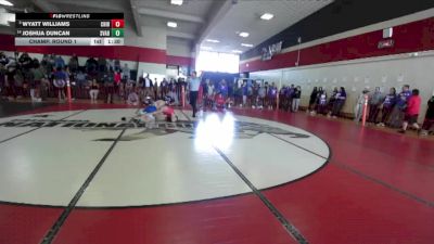 Boys 146 lbs Champ. Round 1 - Wyatt Williams, Chico Boys vs Joshua Duncan, Shasta View Academy Boys