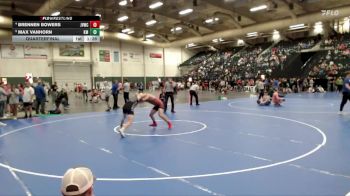 157 lbs Quarterfinal - Max VanHorn, Kearney Matcats vs Brennen Bowers, Jr Viking Wrestling Club
