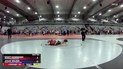 94 lbs Round 2 - Wyatt Dannegger, Bonhomme Wrestling vs Aydan Walker, Rogue Warrior Wrestling