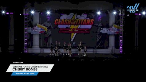 Ultimate Force Cheer & Tumble - Cherry Bombs [2024 L1.1 Youth - PREP Day 1] 2024 ASC Clash of the Titans Schaumburg & CSG Dance Grand Nationals