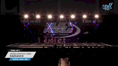 Divine Athletics Cheer - Radiance [2023 L2.2 Youth - PREP Day 1] 2023 The U.S. Finals: Virginia Beach