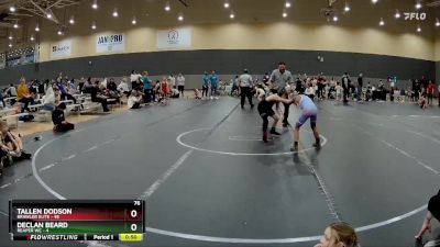 76 lbs Round 9 (10 Team) - Declan Beard, Reaper WC vs Tallen Dodson, Brawler Elite