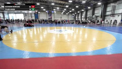 145 lbs Consi Of 8 #2 - Jackson Rowling, NC vs Tyler Hood, VA