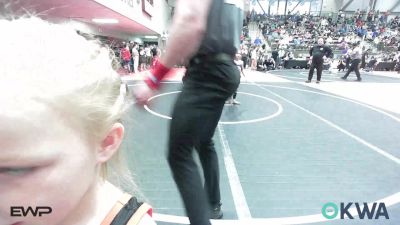 43 lbs Rr Rnd 1 - Riley Tarwater, Eufaula Ironheads Wrestling Club vs Harley Lewis, Sperry Wrestling Club