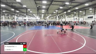 109 lbs Final - Ryland Huppenthal, Brighton WC vs Jazlyn Hartle, Steelclaw WC
