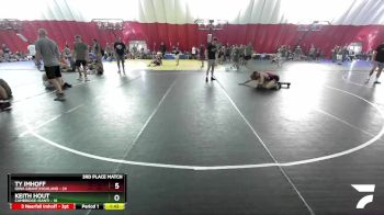 150 lbs Placement Matches (16 Team) - Keith Hout, Cambridge-Isanti vs Ty Imhoff, Iowa Grant/Highland