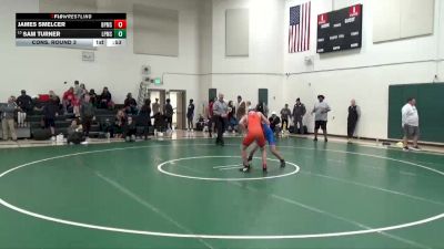 132 lbs Cons. Round 3 - Sam Turner, Liberty Park vs James Smelcer, Bumpus
