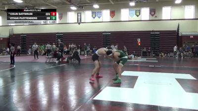 JV-28 lbs Quarterfinal - Ethan Plettenberg, Iowa City, West vs Colin Satterlee, Cedar Falls