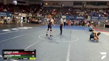 D 1 113 lbs Champ. Round 1 - Alexander Owens, Baton Rouge vs Anthony Oubre, Holy Cross