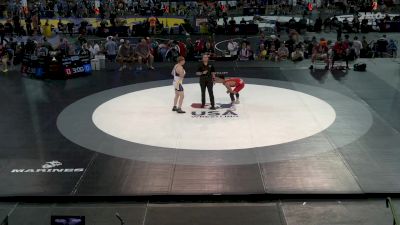 132 lbs Rnd Of 128 - Thomas Verrette, OK vs Colton Cummins, AK