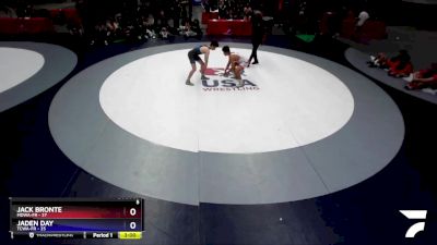 120 lbs Placement Matches (16 Team) - Jack Bronte, MDWA-FR vs Jaden Day, TCWA-FR