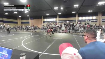 95 lbs Quarterfinal - Hayden Nozie, Valiant College Prep vs Frank Motes Jr, Gold Rush Wr Ac