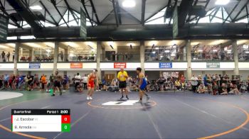 159-166 lbs Quarterfinal - James Escobar, RWC (Rochester) vs Byron Arreola, Wheeling High School