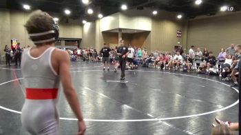 90 lbs Round 3 (8 Team) - Blaine Ruth, Crossroads Wrestling vs Luke Piptio, Indiana Outlaws