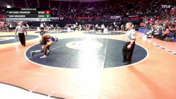2A 165 lbs Champ. Round 1 - Jaylene Johnson, Crete (C.-Monee) vs Van Grasser, Chicago (St. Patrick)