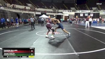 144 Elite Varsity Champ. Round 2 - David Bailey, Northside Methodist vs Damion Billups, Benjamin Russell