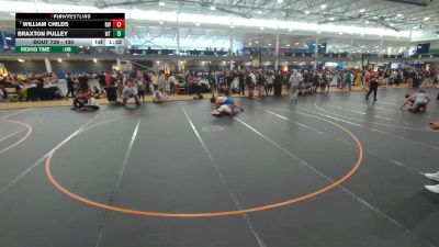 190 lbs Champ. Round 2 - William Childs, Roundtree Wrestling vs Braxton Pulley, Unattached