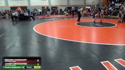 SPW-5 lbs Semifinal - Camden Broghammer, Hammerin Hawks vs Brecken Haskenhoff, Hammerin Hawks