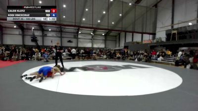 106 lbs Champ. Rd Of 32 - Caleb Klotz, West Grand vs Kodi Vincecruz, Fitness Quest