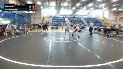 132 lbs Round 3 (8 Team) - Izak Rodriguez, Funky Monkey vs Josh White, Athens Christian