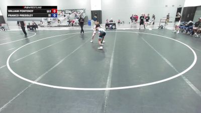 106 lbs William Fontenot, Louisiana Red vs Franco Pressley, South Carolina