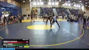 170 lbs 1st Place Match - Hezekiah Franklin, Freedom vs Edol Adonis, Wellington Community Hs