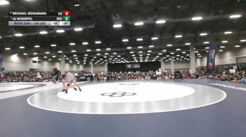106 lbs 3rd Place Match - Michael McNamara, Illinois vs AJ Woerpel, Team Nazar Training Center