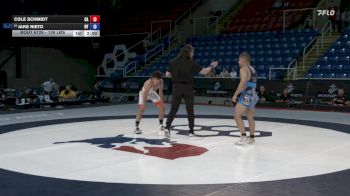 138 lbs Cons. Rd Of 64 - Cole Schmidt, CA vs Jake Nieto, NY